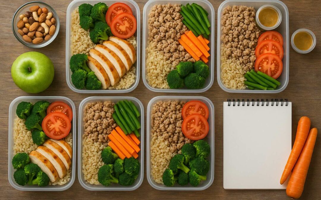 🍱 Meal prep sano: come organizzare i pasti per una settimana equilibrata