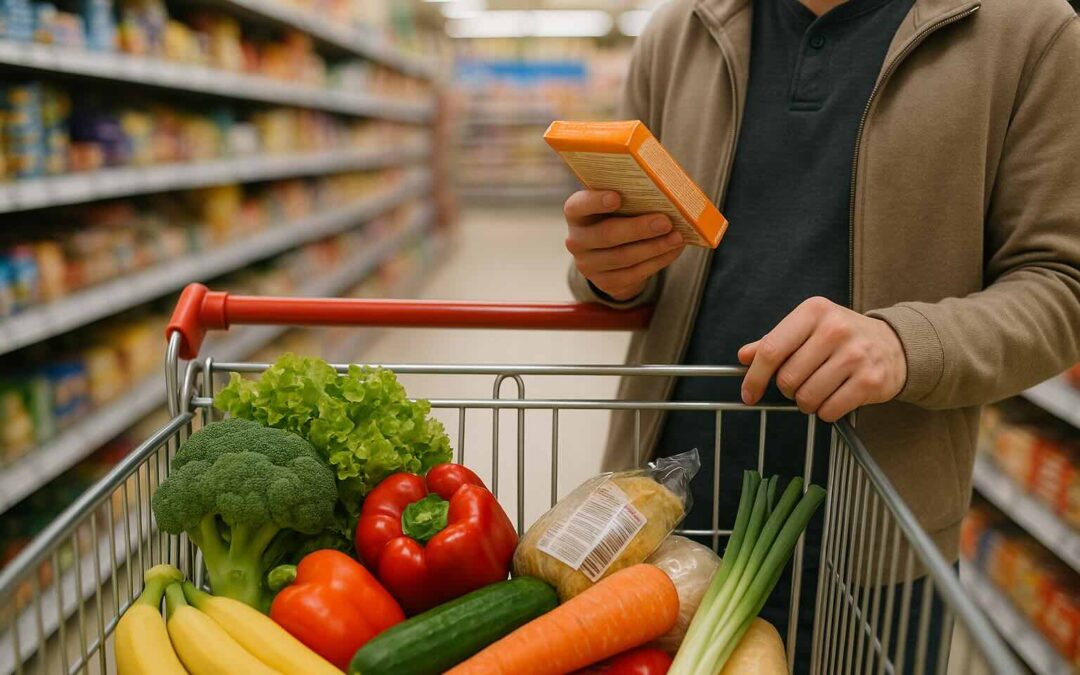 Lista spesa efficace per mangiare sano e naturale